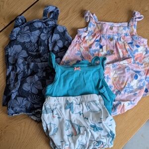 Carter's Kids Matching Sets - Blue, Pink, and Gray
